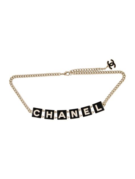 Chanel 2022 Interlocking CC Logo Waist Belt 